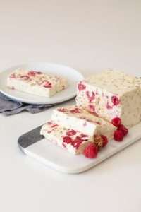 Picture of No Churn Oat and Raspberry Ice Cream by Peter Bakes