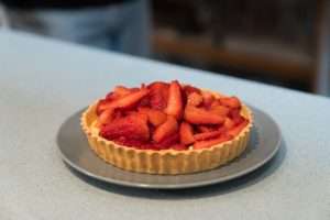 Picture of a strawberry tart