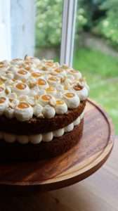 Carrot Cake with Cinnamon and Orange Marmalade by Peter Sawkins